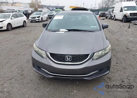 2014 Honda Civic Lx из США, поврежденный, VIN 2HGFB2F54EH513517
